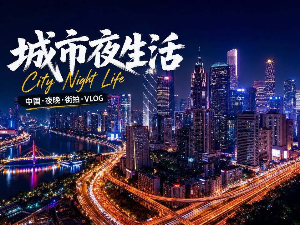 蜜桃传媒城市夜景短视频霓虹都市